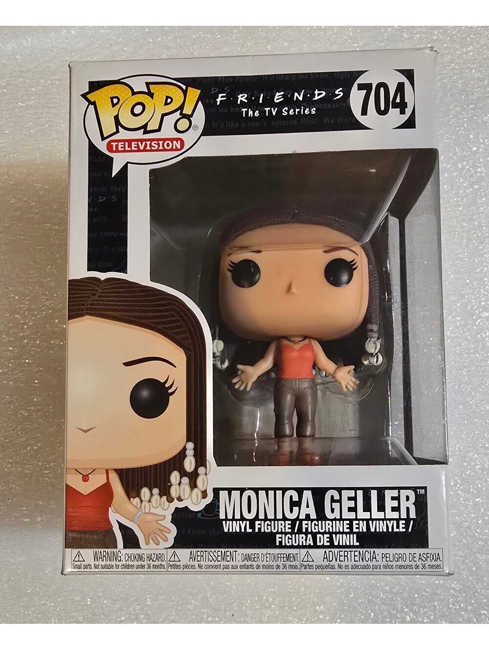 Funko Pop Monica Geller #704 Friends TV Series Collectible Figure Vaulted NIB